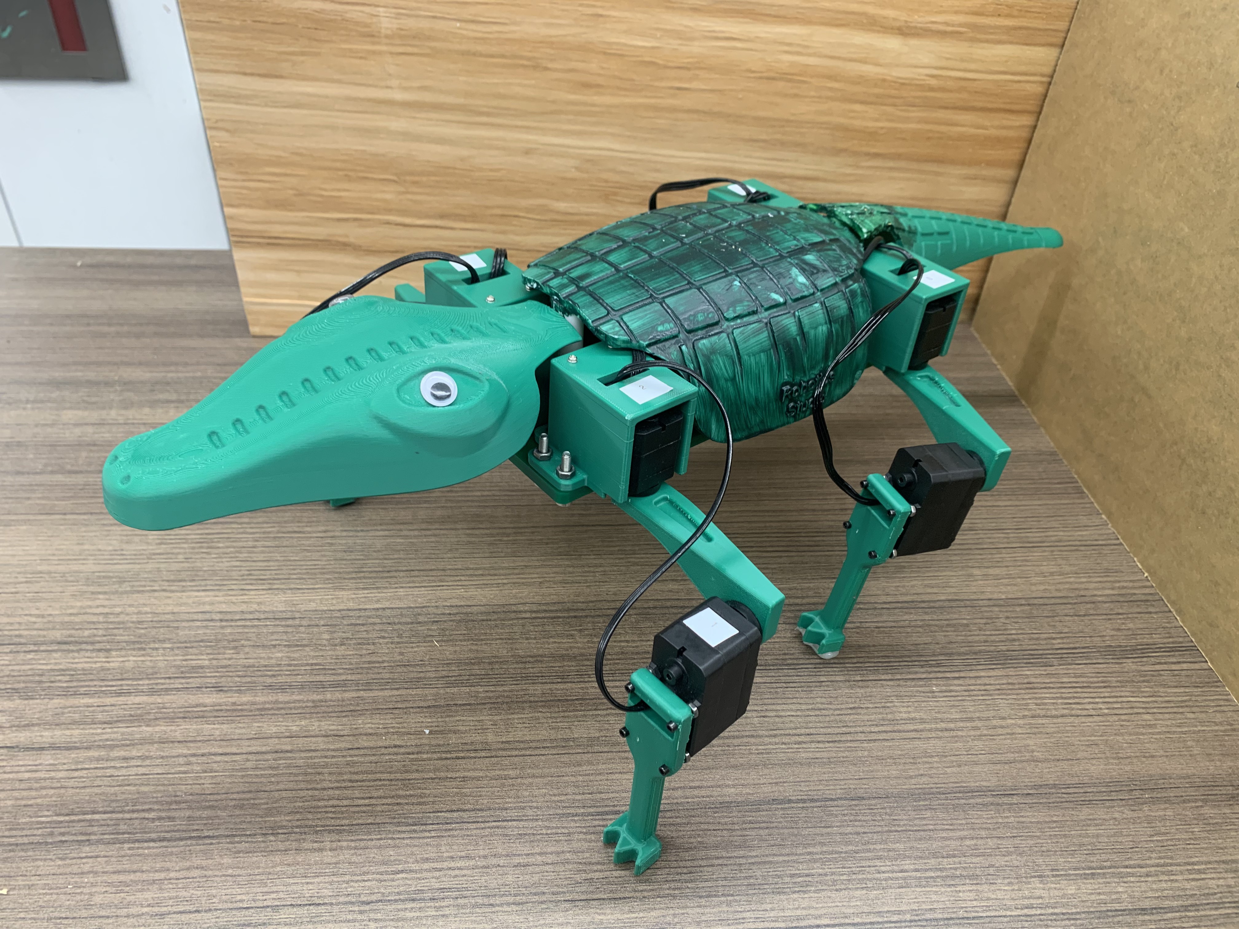Bio-Inspired Crocodile Robot